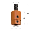 Afbeeldingen van CMT Boorhouder D=19.5mm M10 RH - 302.000.01