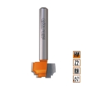 Afbeeldingen van CMT Klassieke profielfrees D=12.7x12.7mm R=1.2 L=51mm S=6mm Z2 HW - 765.101.11