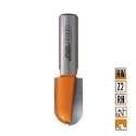 Afbeeldingen van CMT Bolle radiusfrees D=12.7x9.5mm R=6.35 L=51mm S=6mm Z2 HW - 714.127.11