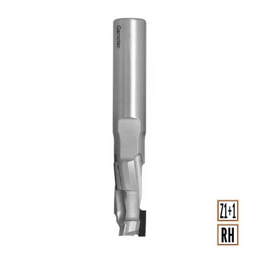 Afbeeldingen van CMT Diamantfrees D=12.7mm I=25mm S=12.7x50mm L=90mm Z1+1 (3 PCD+1 HM) PCD H 2.5mm RH - 140.327.61