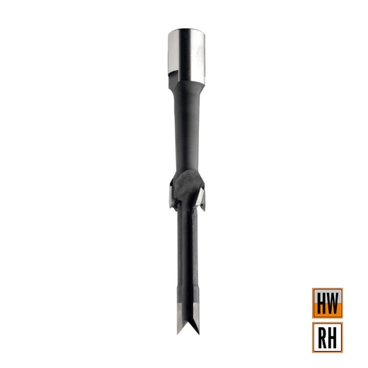 Afbeeldingen van CMT Slotkastenfrees D=24mm d=12mm I=62mm LT=155mm S=M12x1mm Z2+V2 RH HW - 167.240.11