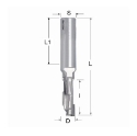 Afbeeldingen van CMT Diamantfrees D=10mm I=35mm S=12x40mm L=83mm Z1+1 (4 PCD+1 HM) PCD H 2.5mm RH - 140.304.61
