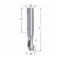 Afbeeldingen van CMT Diamantfrees D=12mm I=25mm S=12x50mm L=78mm Z1+1 (3 PCD+1 HM) PCD H 2.5mm LH - 140.321.62
