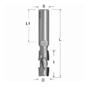 Afbeeldingen van CMT Diamantfrees Nesting PRO D=12mm I=35mm S=12x50mm L=94mm Z2+2 (8+1 PCD) PCD H 2.5mm RH - 142.322.61
