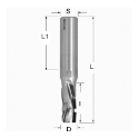 Afbeeldingen van CMT Diamantfrees positieve PCD Z3+1 Nesting D=12mm I=22mm S=12x40mm L=70mm Z3+1 (7+1 PCD) PCD H 2.5mm RH - 143.422.61