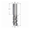 Afbeeldingen van CMT Diamant nestingfrees negatief FAST D=16mm I=35mm S=16x50mm L=95mm Z2+2 (17+1 PCD) PCD H 2.5mm RH - 144.166.61