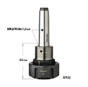 Afbeeldingen van CMT Precisie-spantanghouder ER32 met aansluiting type MK2/M30x1.5mm RH - 183.000.01