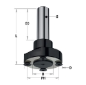CMT Precisie-zaaghouder met cilindrische kolf, Spantangsysteem: Aansluiting type 20mm RH + LH - 183.410.30