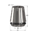 Afbeeldingen van CMT Precisie spantang ER32 0.005mm L=40mm D³=6mm D=33mm - 184.060.00H