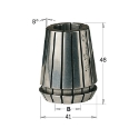 Afbeeldingen van CMT Precisie spantang ER40 L=46mm D³=8mm D=41mm - 184.082.00
