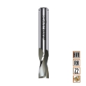 Afbeeldingen van CMT Spiraalfrees voor aluminium & PVC met positive snijhoek D=16x25mm L=82mm S=16mm Z2 HWM - 186.160.11