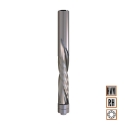 Afbeeldingen van CMT Positieve spiraalfrees met kogellager D=12.7x50.8mm L=114mm S=12mm Z2 HWM - 191.127.11B