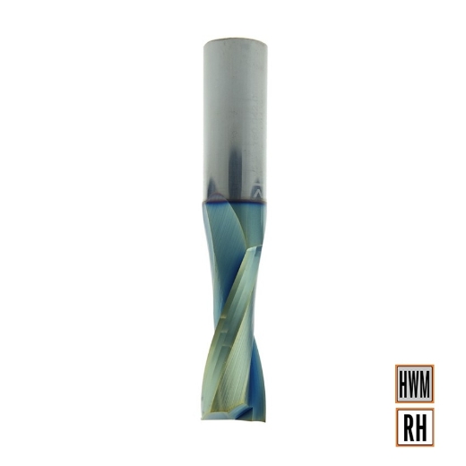 Afbeeldingen van CMT Positieve spiraalfrees D=16x32mm L=80mm S=16mm Z2 HWM Chrome Coating DLCS - 191.160.41
