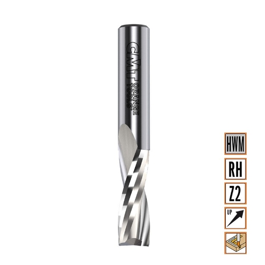 Afbeeldingen van CMT Positieve spiraalfrees D=16mm I=35mm S=16mm L=90mm Z2 HWM - 191.161.11