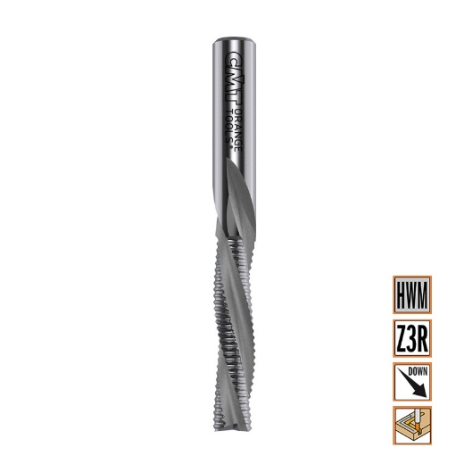 Afbeeldingen van CMT Negatieve schrobfrees D=10x42mm L=90mm S=10mm Z3 HWM - 196.101.11