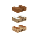 Afbeeldingen van CMT Verstelbare groefzagenset DADO voor multiplex, MDF & Hout 203x30x6.3-20mm Z12 HW - 230.312.08M