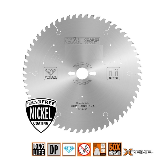 Afbeeldingen van CMT Diamantzaagblad voor MDF, HDF, HPL & Volkern 300x30x3.2mm Z96 DP - 237.096.12M