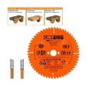 Afbeeldingen van CMT Universeel zaagblad voor massief hout & beplakte plaat 165x20(15.87)mm Z56 HW - 273.165.56H