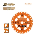 Afbeeldingen van CMT Cirkelzaag voor extreme sloopwerkzaamheden, voor hout met spijkers 165x20x2.3mm Z24 HW - 286.765.24H
