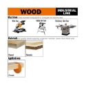 CMT Zaagblad voor massief hout 400x30x3.5mm Z120 HW - 285.120.16M