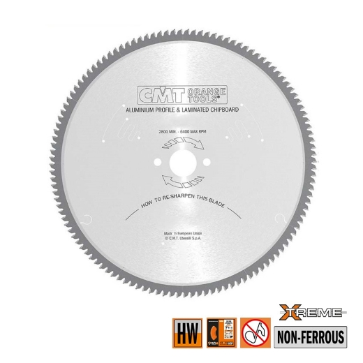 CMT Cirkelzaag voor non-ferro metalen en harde materialen 400x30x4mm Z120 HW - 297.120.16M