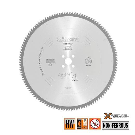 Afbeeldingen van CMT Cirkelzaag voor non-ferro metalen en harde materialen 450x30x4.2mm Z120 HW - 297.120.18P