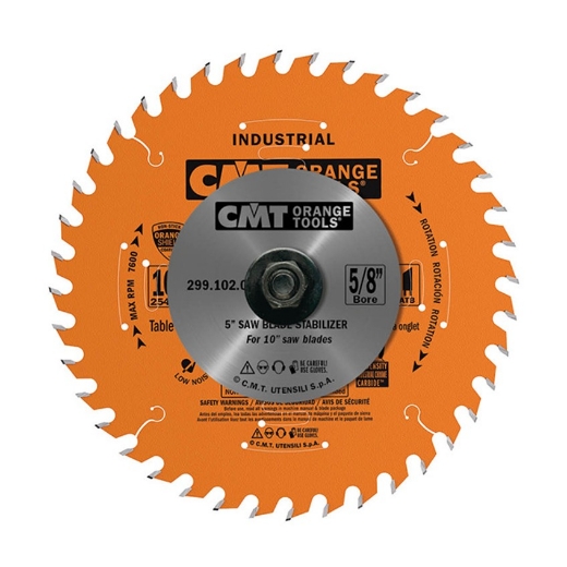 Afbeeldingen van CMT Stabiliteitsschijf voor vibratievrije zaagprestaties 125x30mm, max. D=250mm, 2 stuks - 299.102.00M