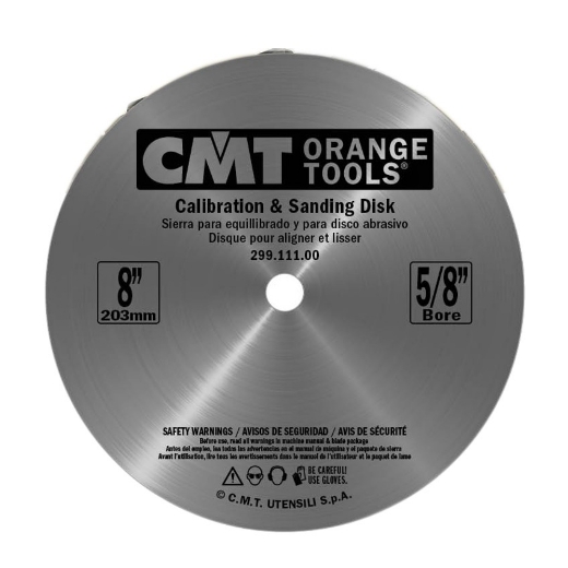 Afbeeldingen van CMT Balansschijf / Uitlijnschijf voor zaagtafel 250x15.87x2.8mm - 299.112.00