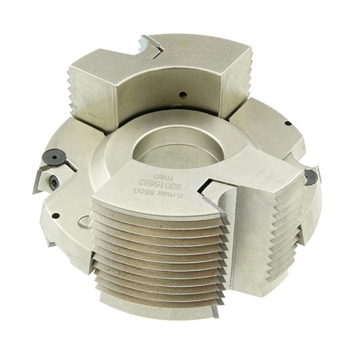 Afbeeldingen van CMT Verstelbare 3-hoek verlijmfrees D=166mm B=50mm Z2+2 Hh=20-80mm HD=6mm - 500.166.82