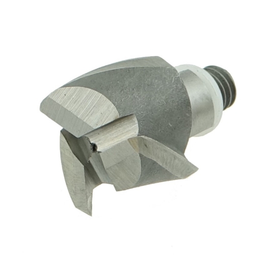 Afbeeldingen van CMT Slotkastfrees voor aluminium D=19mm LT=24.5mm S=5/16" Z3 RH HSS - 502.A19.51