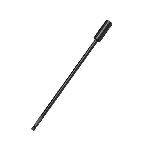 Afbeeldingen van CMT Verlengstuk met zeskant-schacht aansluiting B=10mm D1=22mm L=330mm - 507.100.33