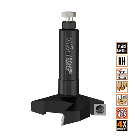 Afbeeldingen van CMT Vlakfrees met WPL messen D=80mm I=12mm S=20mm L=90mm Z3 HWM - 663.003.11