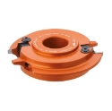 Afbeeldingen van CMT Dubbele holle radiusfrees met WPL-messen D=113mm B=30mm R=5-10mm Z2 - 694.003.30