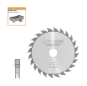 Afbeeldingen van CMT Twee-delige voorritszaag voor MDF & HDF 120x22x2.8-3.6mm Z24 HW - 289.120.24K