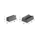 Afbeeldingen van CMT Alu spanblok voor messen/begrenzers 38x26x13mm - 693.999.01