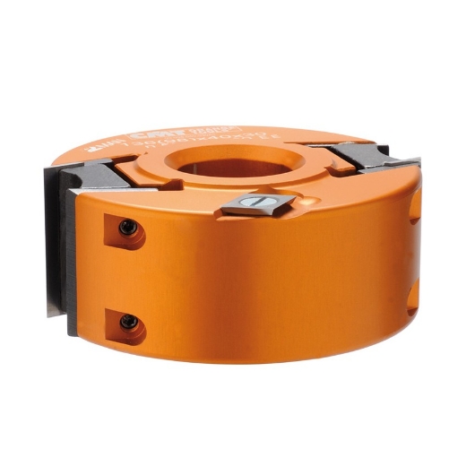 Afbeeldingen van CMT Rechte freeskop met HWM messen en SP profielmessen D=118mm B=50mm Z2+V2 Hh=40mm HD=20mm - 694.020.50