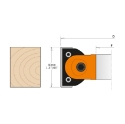 Afbeeldingen van CMT Verstelbare schaafkop (in speciale alu. legering) D=120mm B=30mm Z2 Hh=40mm HD=35mm R=-90°/90° - 694.018.30
