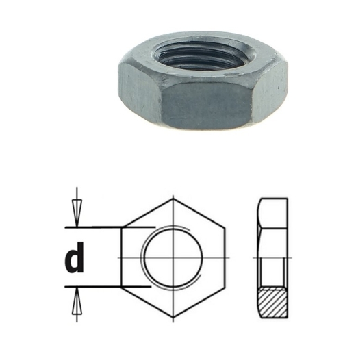 Afbeeldingen van CMT Moer M12x1.25mm - 990.022.00