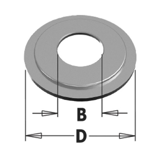 Afbeeldingen van CMT Onderlegring voor lager 19mm D=19x6.35mm - 990.425.00