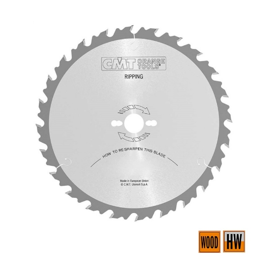 Afbeeldingen van CMT Schulpzaag voor massief hout 400x30x4mm Z36 HW - S285.036.16M