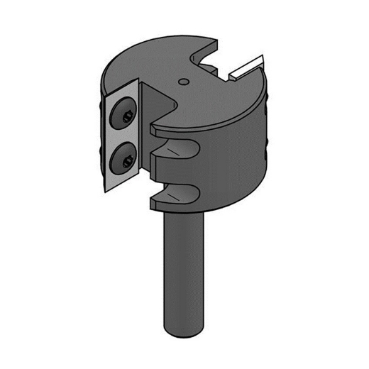 Afbeeldingen van CMT Rabatfrees voor inbouwslot D=44x12mm HW - S660.930.11