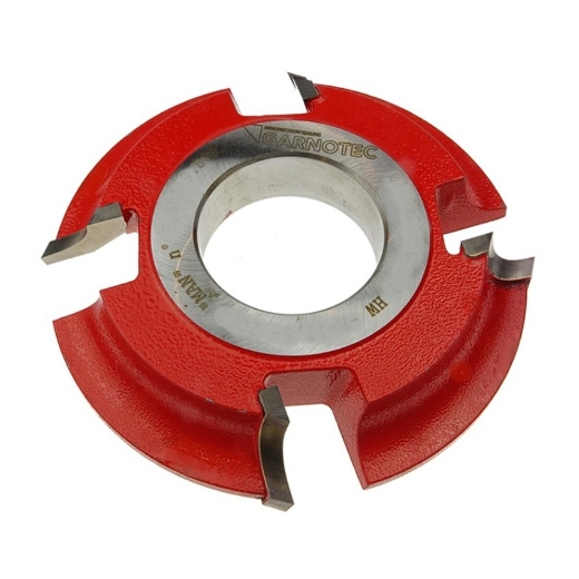 Afbeeldingen van CMT Holle afrondfrees met gebraseerde plaketten D=140mm B=50mm Z4 Hh=20mm HD=35mm R=12.5 - TE101R.04.50.Z4