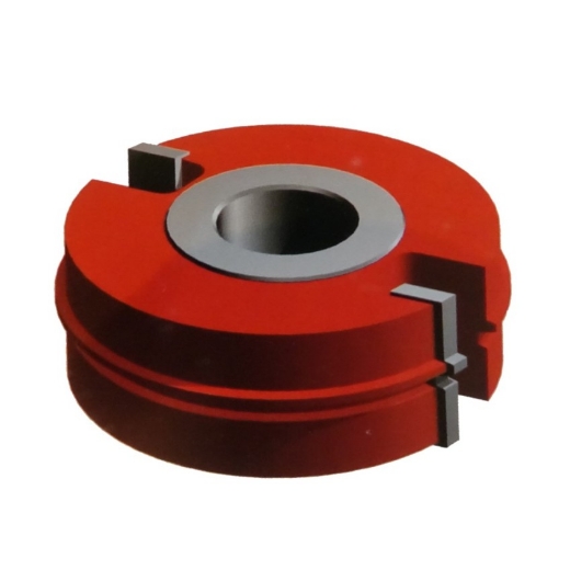 Afbeeldingen van CMT Korte driehoekverlijmfrees HW D=120mm B=50mm Z2 Hh=40mm HD=5mm - TE503.02.50.Z2