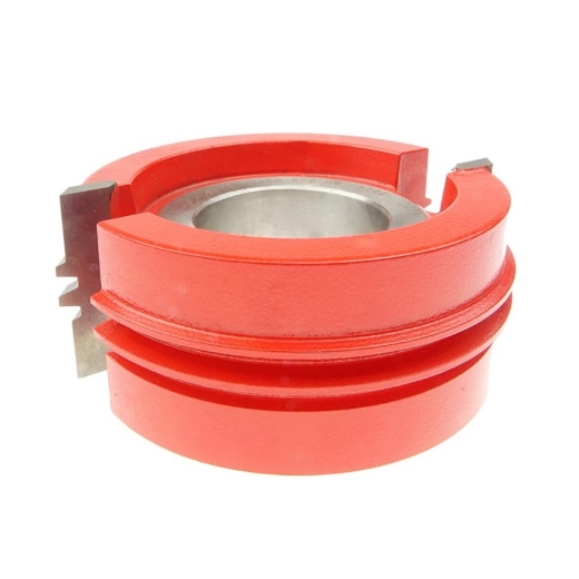 Afbeeldingen van CMT Korte driehoekverlijmfrees HW D=120mm B=50mm Z2 Hh=50mm HD=5mm - TE503.03.50.Z2