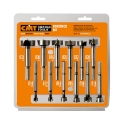Afbeeldingen van CMT Set van 12 forstnerboren LT=90mm S=8-10mm Z2+V2 RH SP - 537.000.12