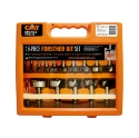 Afbeeldingen van CMT Set van 16 forstnerboren LT=90mm S=9.5mm Z2+V2 RH SP - 537.000.16