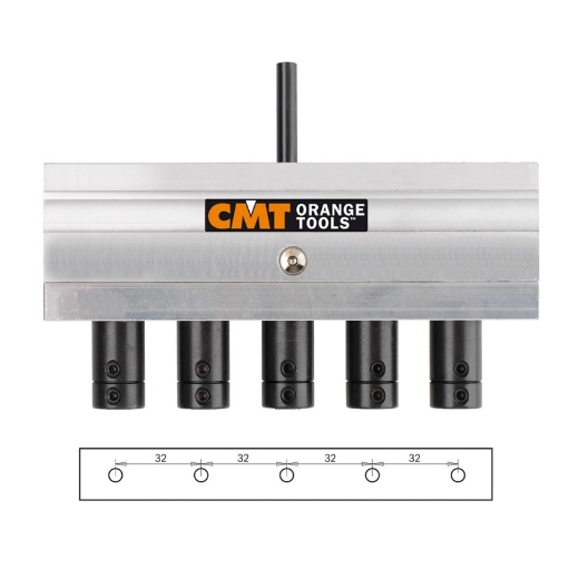 Afbeeldingen van CMT Boorkop voor systeem 32 - CMT333-325