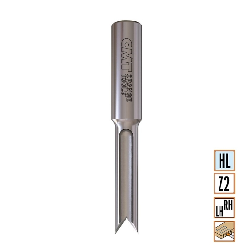 Afbeeldingen van CMT Visbekboor D=8mm I=45mm LT=100mm S=16x50mm Z2 RH + LH HL - 103.080.30