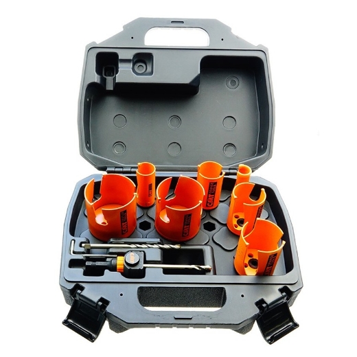 Afbeeldingen van CMT 7-delige multi-construct gatzagenset in koffer - 550X-SET7K