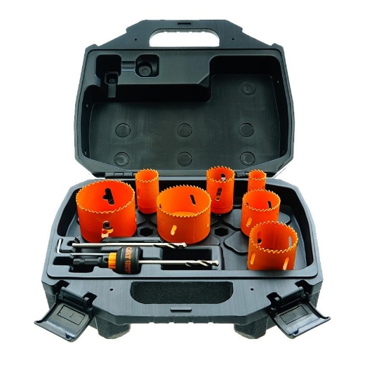 Afbeeldingen van CMT 7-delige bi-metalen gatzagenset in koffer - 551X-SET7K